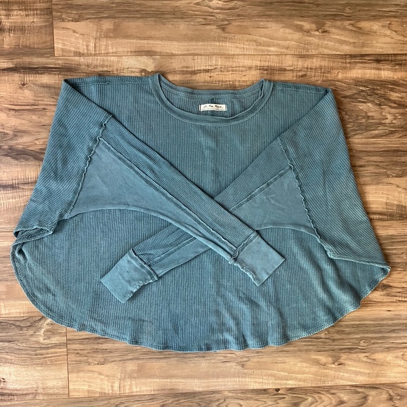 Free People Tops - NWOT - Free People Microphone Drop Swing Thermal M IR